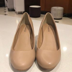Torrid Nude Pump size 9.5